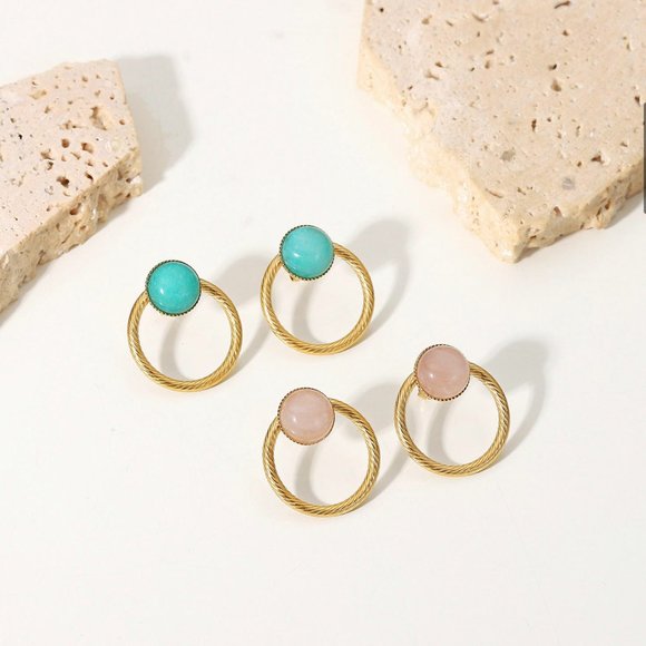Zoey Pastel Earrings - Picture 3 of 9